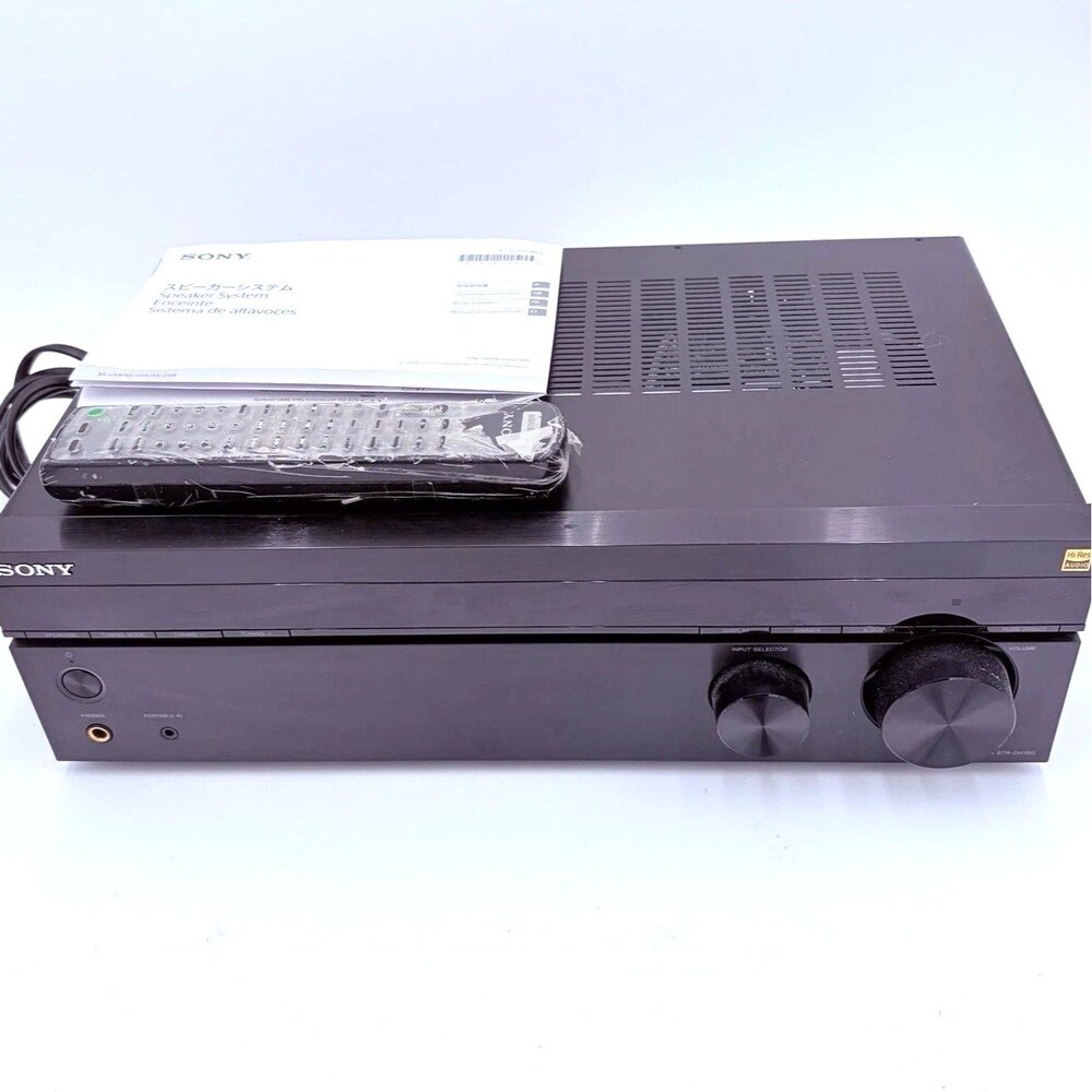Sony 2-Channel Stereo Receiver with Bluetooth Phono & Aux Input - STR-DH190